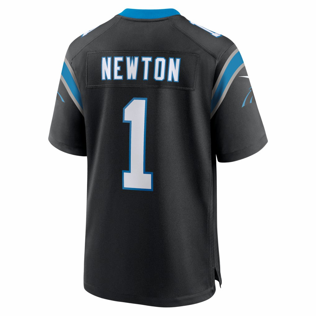 Cam Newton Carolina Panthers Team Retired Game Jersey - Black