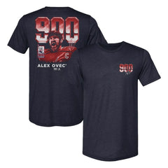 Alexander Ovechkin Washington Capitals 500 Level 900th Career Goal Tri-Blend T-Shirt Navy