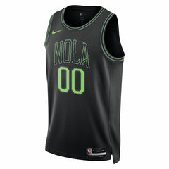 New Orleans Pelicans Unisex 2025/26 City Edition Swingman Custom Jersey - Black