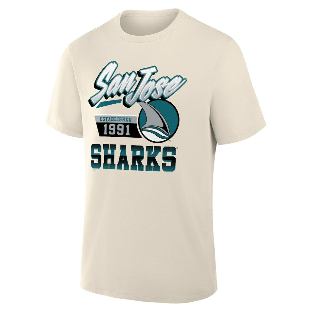 San Jose Sharks Alternate Legacy T-Shirt Cream