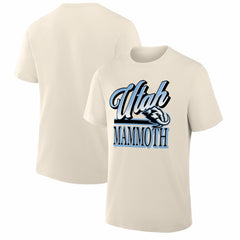 Utah Mammoth Legacy T-Shirt Cream