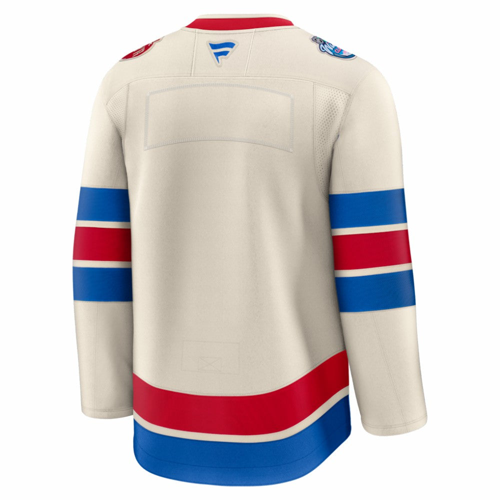 New York Rangers Fanatics 2026 NHL Winter Classic Premium Jersey Beige