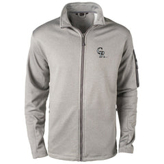 Colorado Rockies Dunbrooke Pacific Full-Zip Fleece Jacket Heather Gray