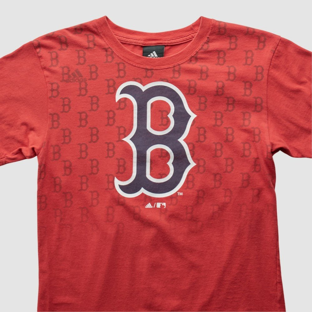Boston Red Sox Adidas 2010s T-shirt Red Vintage