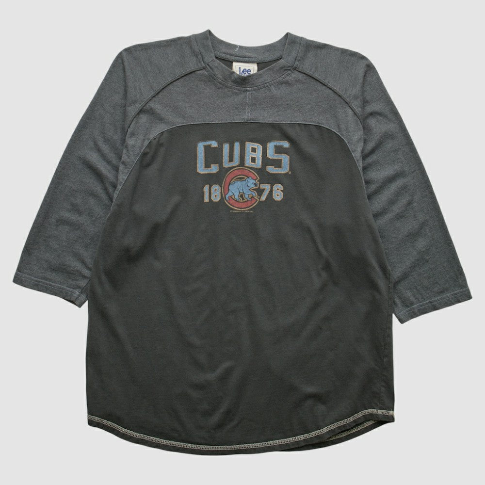 Chicago Cubs Lee Apparel 2007 T-shirt Charcoal Vintage