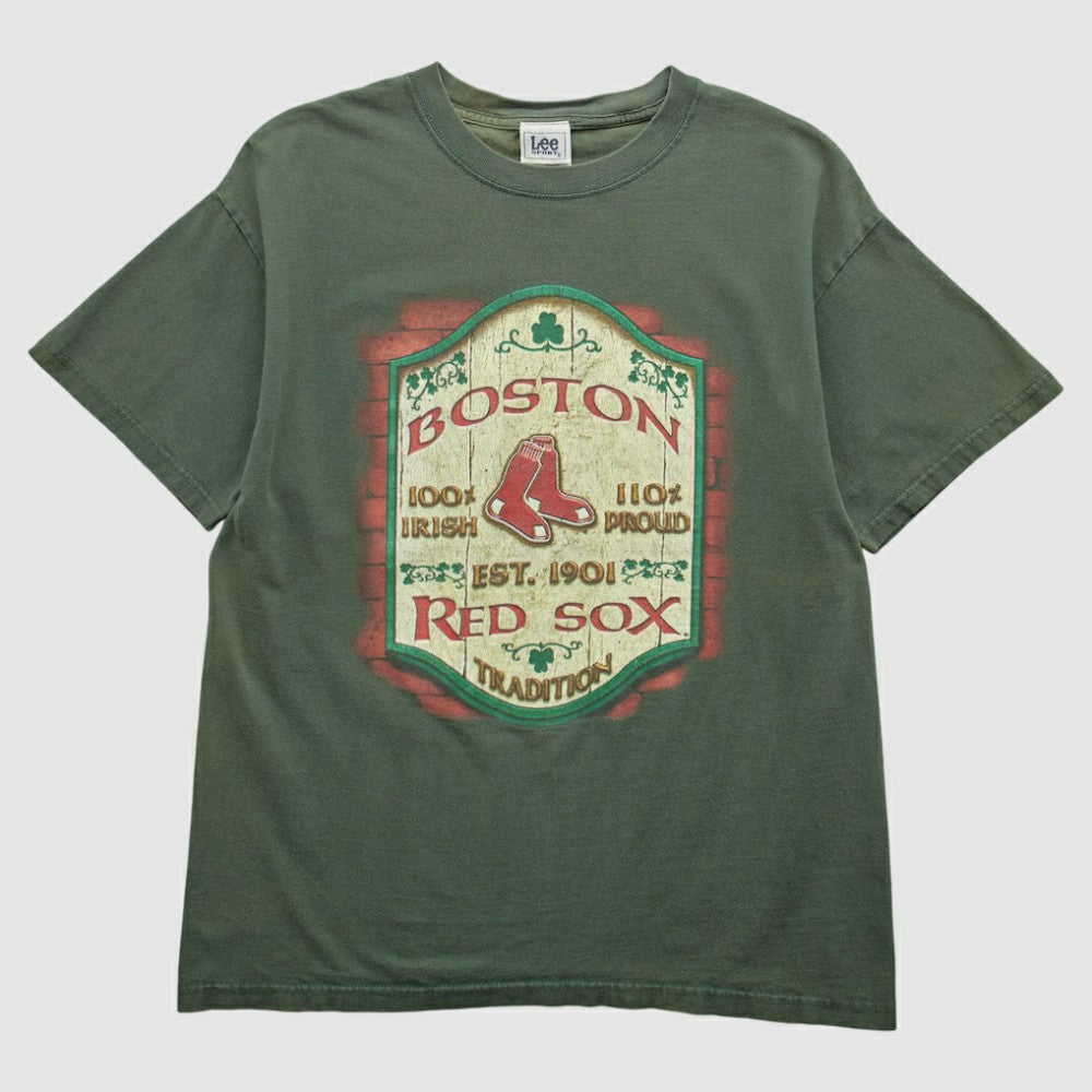 Boston Red Sox Lee Apparel 2000s T-shirt Green Vintage