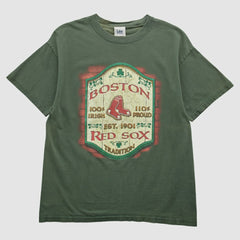 Boston Red Sox Lee Apparel 2000s T-shirt Green Vintage