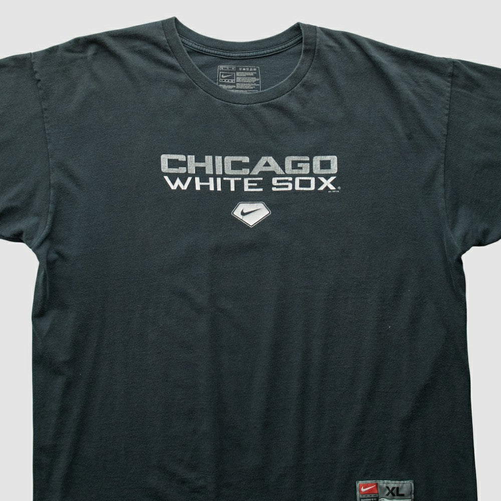 Chicago White Sox 2000s T-shirt Black Vintage | Nike