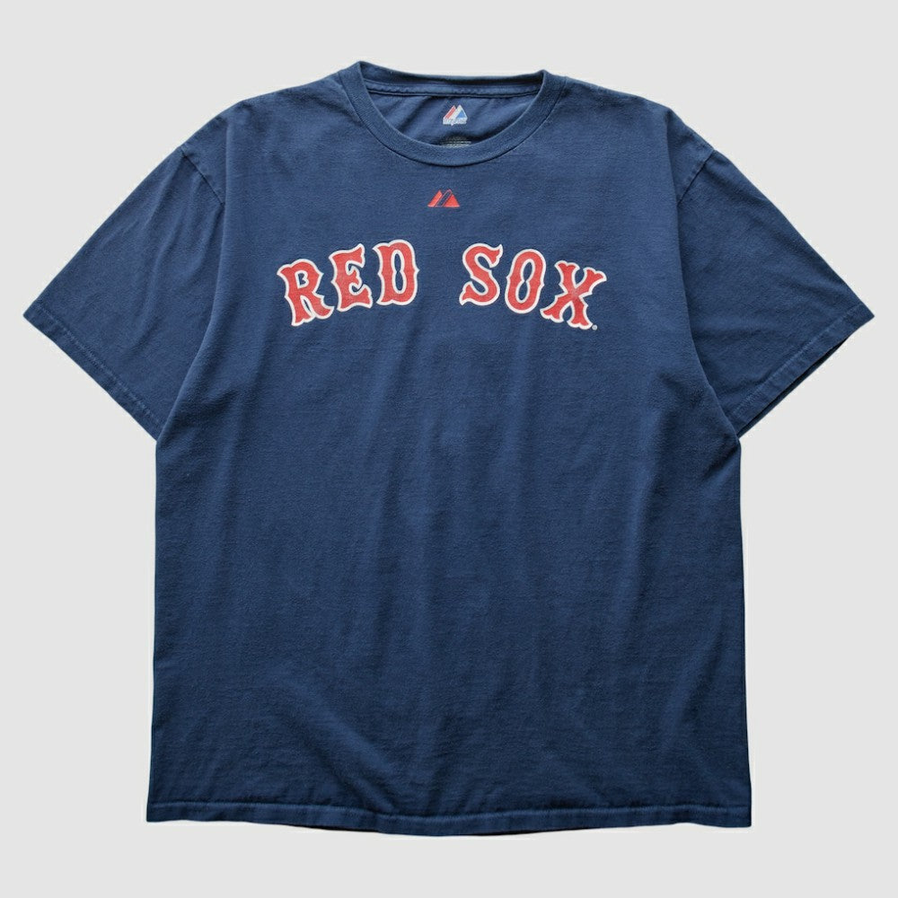 Boston Red Sox Majestic 2010s T-shirt Navy Vintage