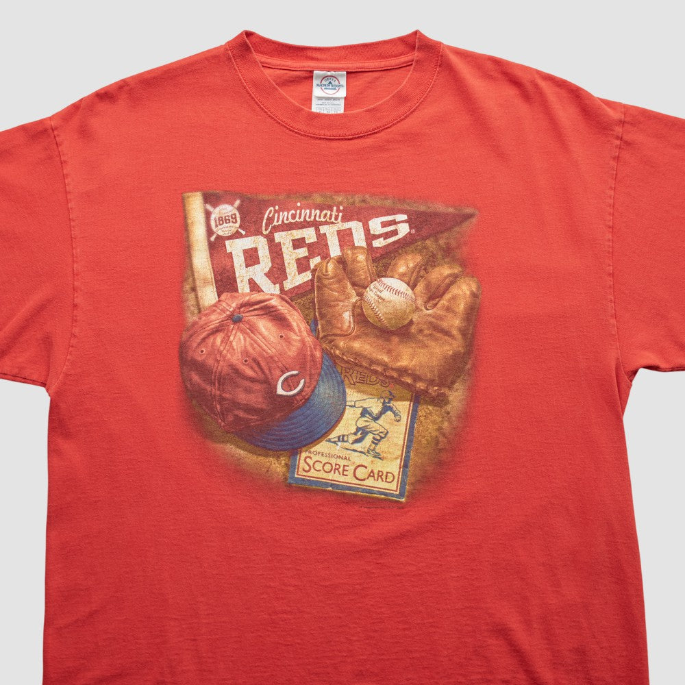 Cincinnati Reds 2000s T-shirt Red Vintage