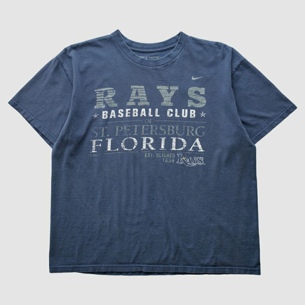 Tampa Bay Rays 2009 T-shirt Navy Vintage | Nike