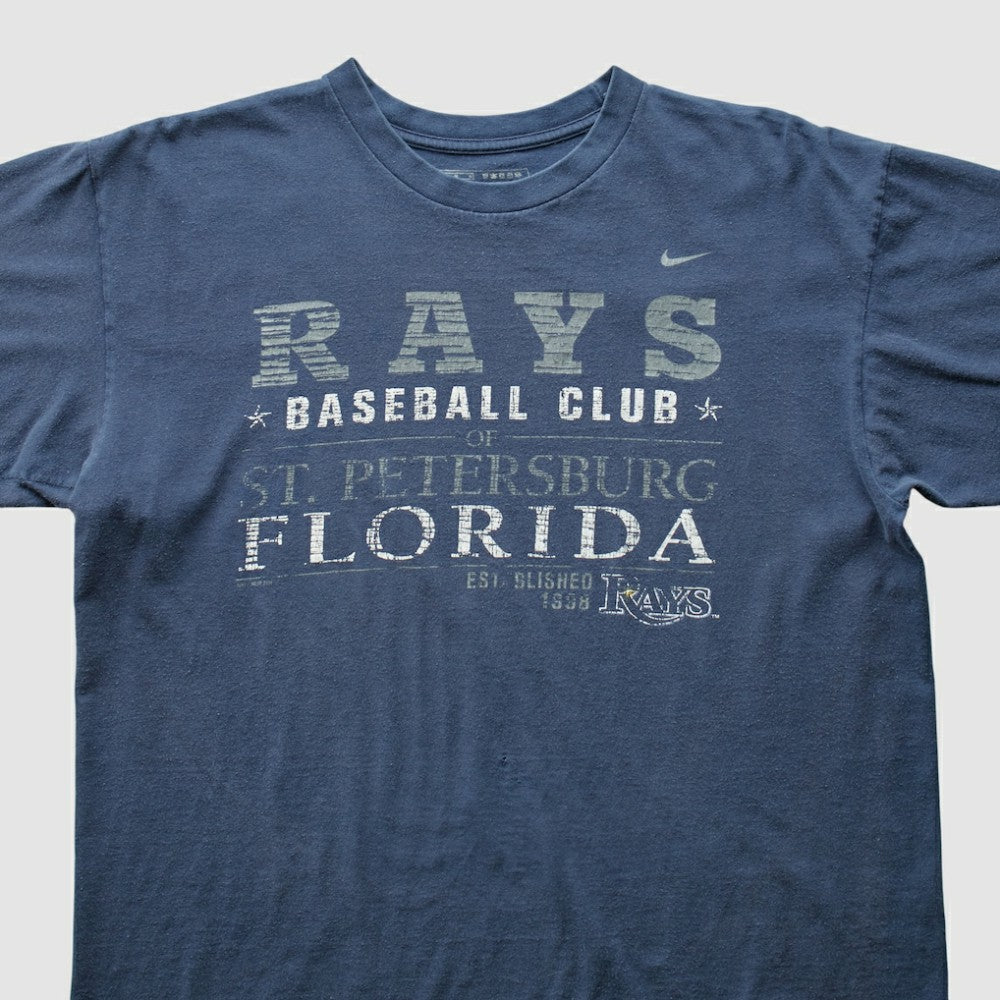 Tampa Bay Rays 2009 T-shirt Navy Vintage | Nike