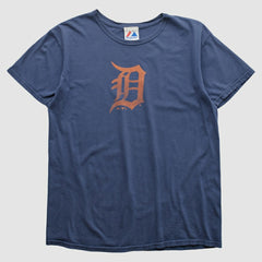 Detroit Tigers Majestic 2010s T-shirt Navy Vintage