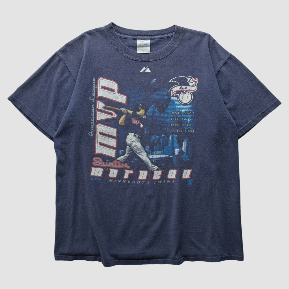 Minnesota Twins Majestic 2006 T-shirt Navy Vintage