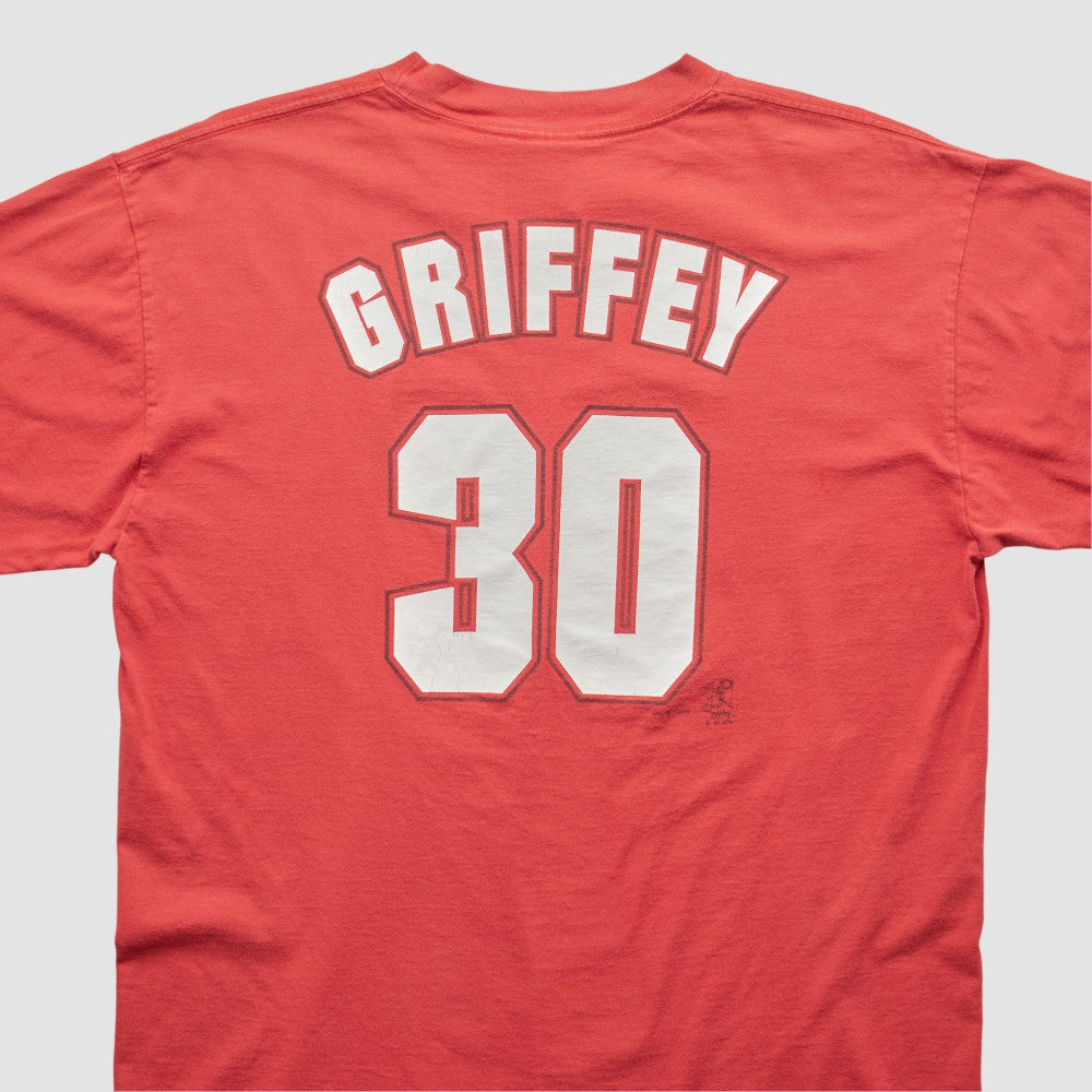 Cincinnati Reds Dynasty 2000 T-shirt Red Vintage