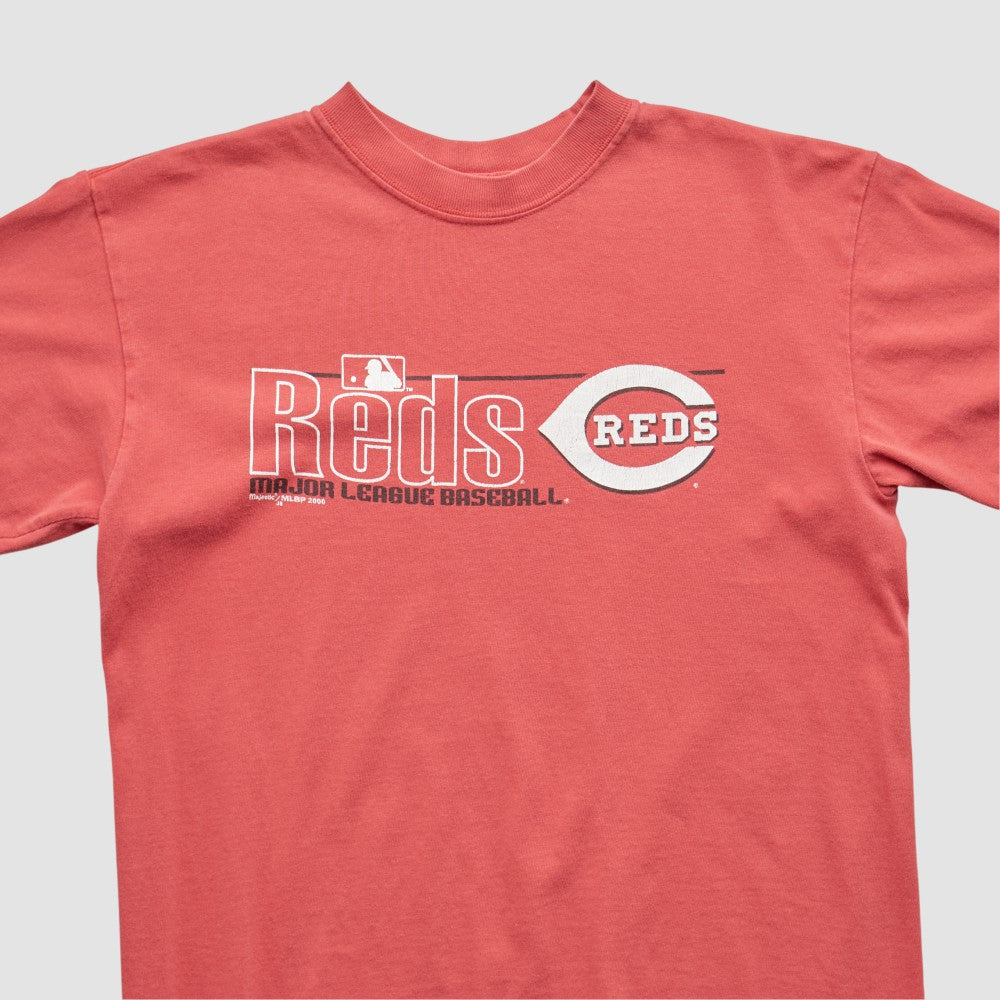 Cincinnati Reds Majestic 2000 T-shirt Red Vintage