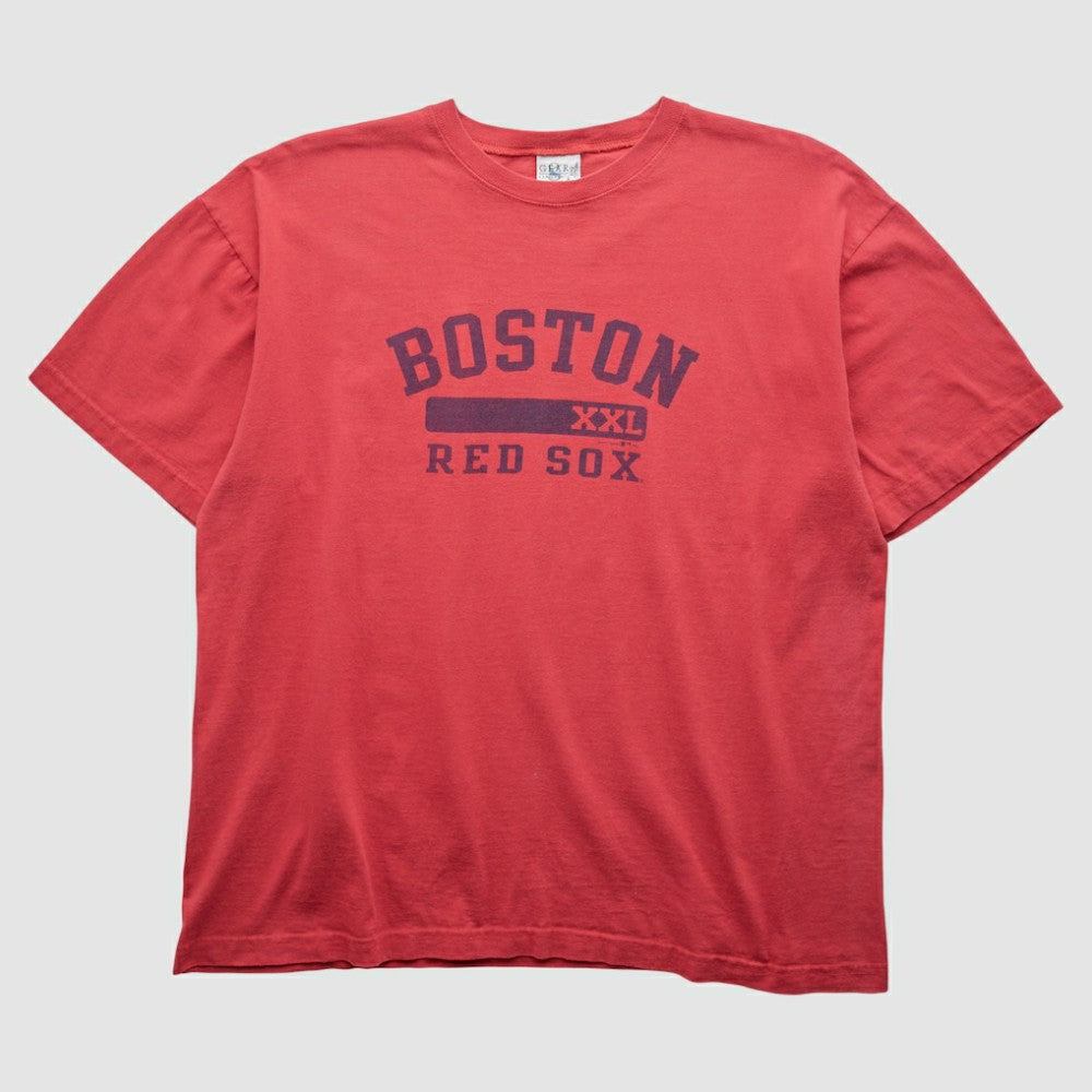 Boston Red Sox Gear For Sports 2000s T-shirt Red Vintage