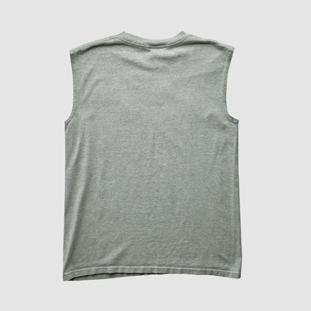 Chicago Cubs CSA 2000s Tank Heather Gray Vintage