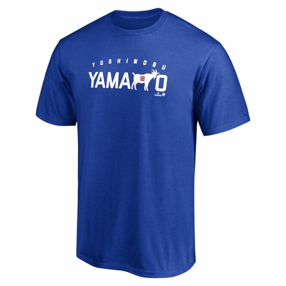 Yoshinobu Yamamoto Los Angeles Dodgers BreakingT Unisex GOAT T-Shirt Royal