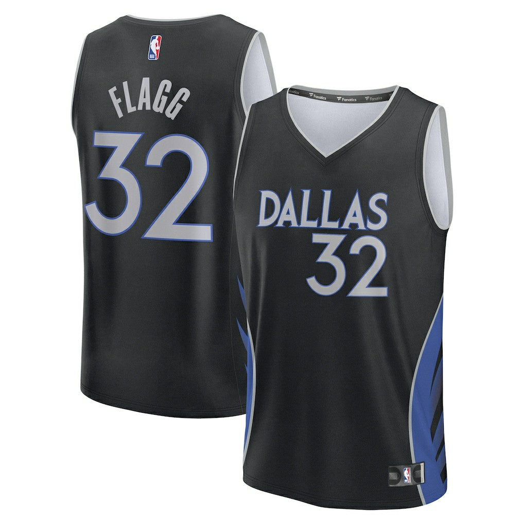 Cooper Flagg Dallas Mavericks 2025/26 City Edition Fast Break Jersey sale - Black