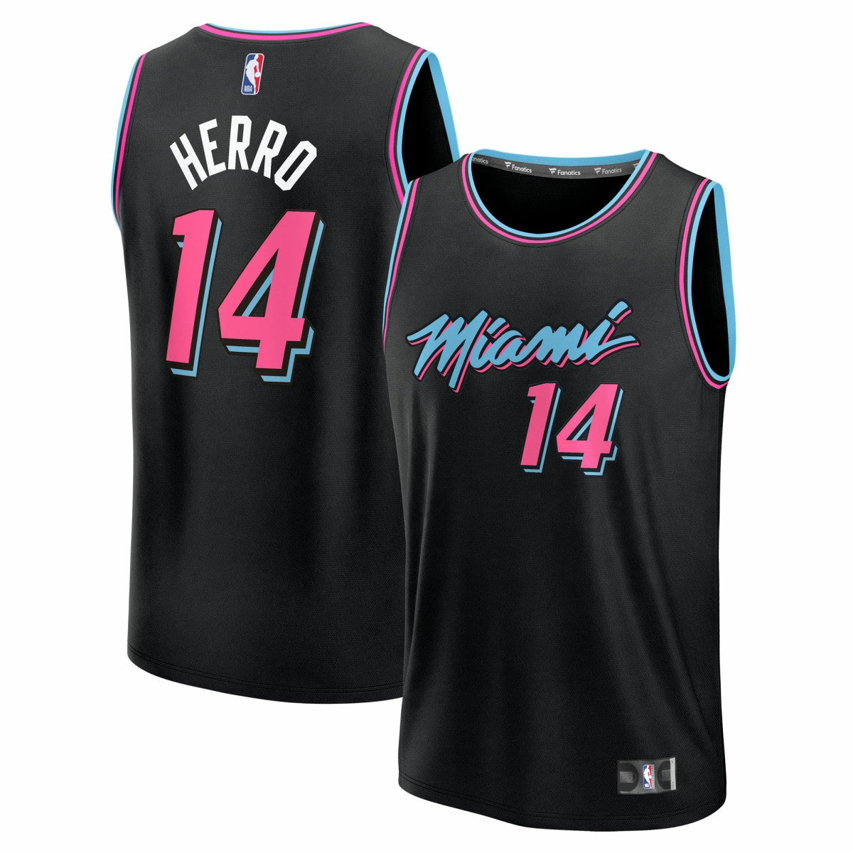 Tyler Herro Miami Heat 2025/26 City Edition Fast Break Jersey - Black