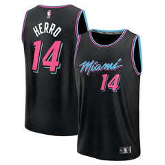 Tyler Herro Miami Heat 2025/26 City Edition Fast Break Jersey - Black