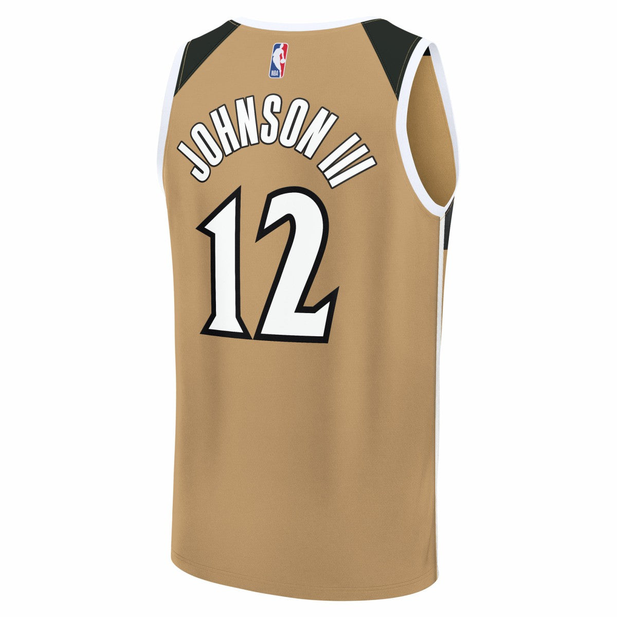 Tre Johnson III Washington Wizards Youth 2025/26 City Edition Fastbreak Jersey - Gold