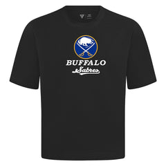 Buffalo Sabres Levelwear Team Surge Luxe Signature Knit T-Shirt Black