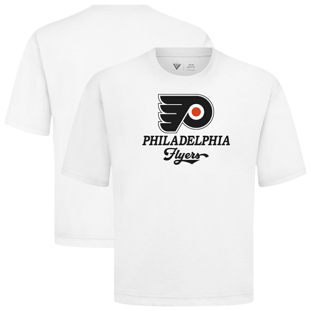 Philadelphia Flyers Levelwear Team Surge Luxe Signature Knit T-Shirt White