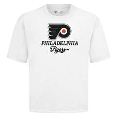 Philadelphia Flyers Levelwear Team Surge Luxe Signature Knit T-Shirt White