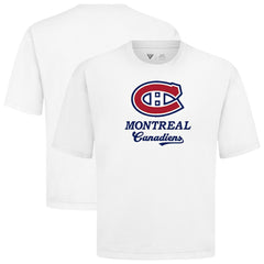 Montreal Canadiens Levelwear Team Surge Luxe Signature Knit T-Shirt White