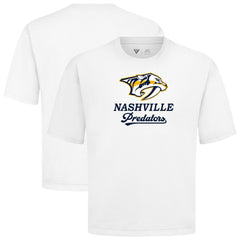 Nashville Predators Levelwear Team Surge Luxe Signature Knit T-Shirt White