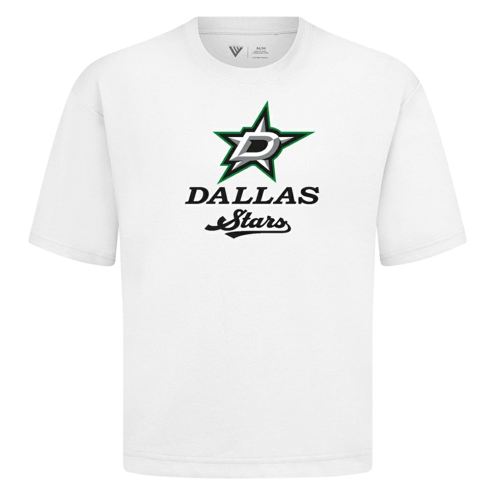 Dallas Stars Levelwear Team Surge Luxe Signature Knit T-Shirt White