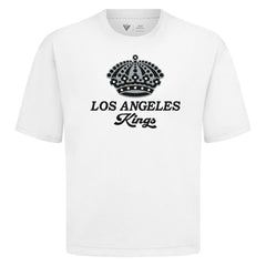 Los Angeles Kings Levelwear Team Surge Luxe Signature Knit T-Shirt White