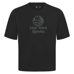New York Islanders Levelwear Shadow Surge Luxe Signature Knit T-Shirt Black