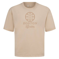 Boston Bruins Levelwear Shadow Surge Luxe Signature Knit T-Shirt Khaki