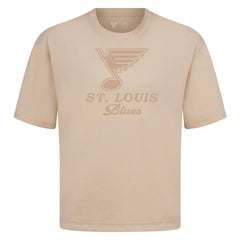 St. Louis Blues Levelwear Shadow Surge Luxe Signature Knit T-Shirt Khaki