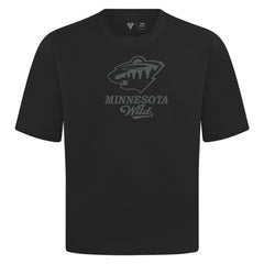 Minnesota Wild Levelwear Shadow Surge Luxe Signature Knit T-Shirt Black