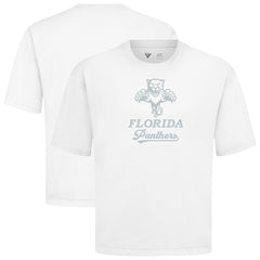 Florida Panthers Levelwear Shadow Surge Luxe Signature Knit T-Shirt White