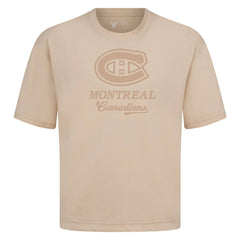 Montreal Canadiens Levelwear Shadow Surge Luxe Signature Knit T-Shirt Khaki