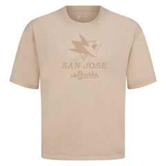 San Jose Sharks Levelwear Shadow Surge Luxe Signature Knit T-Shirt Khaki