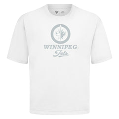 Winnipeg Jets Levelwear Shadow Surge Luxe Signature Knit T-Shirt White