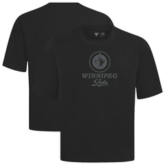 Winnipeg Jets Levelwear Shadow Surge Luxe Signature Knit T-Shirt Black