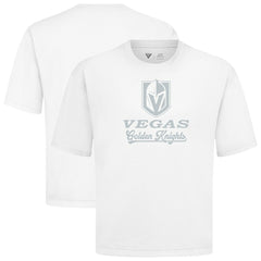 Vegas Golden Knights Levelwear Shadow Surge Luxe Signature Knit T-Shirt White