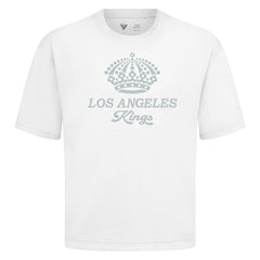 Los Angeles Kings Levelwear Shadow Surge Luxe Signature Knit T-Shirt White