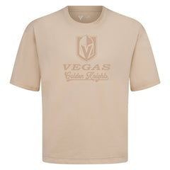 Vegas Golden Knights Levelwear Shadow Surge Luxe Signature Knit T-Shirt Khaki
