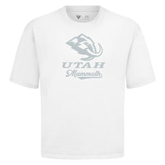 Utah Mammoth Levelwear Shadow Surge Luxe Signature Knit T-Shirt White