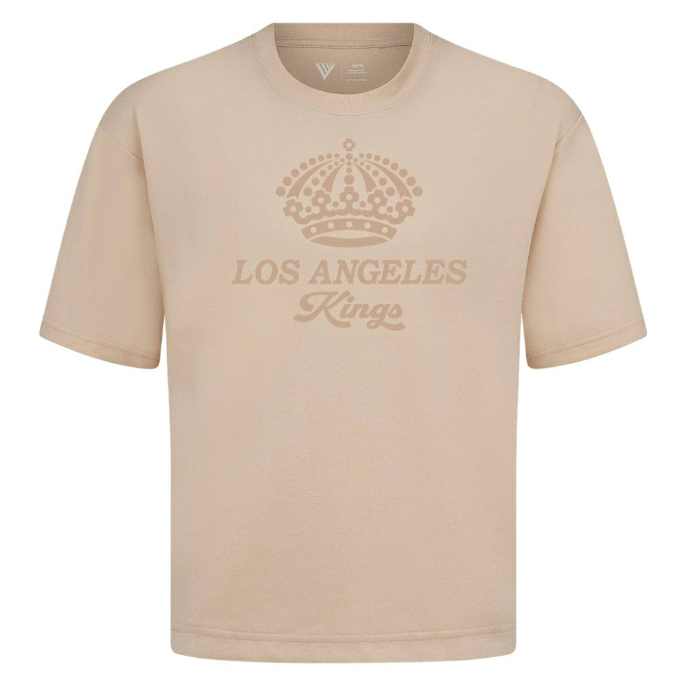 Los Angeles Kings Levelwear Shadow Surge Luxe Signature Knit T-Shirt Khaki