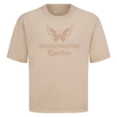 Washington Capitals Levelwear Shadow Surge Luxe Signature Knit T-Shirt Khaki