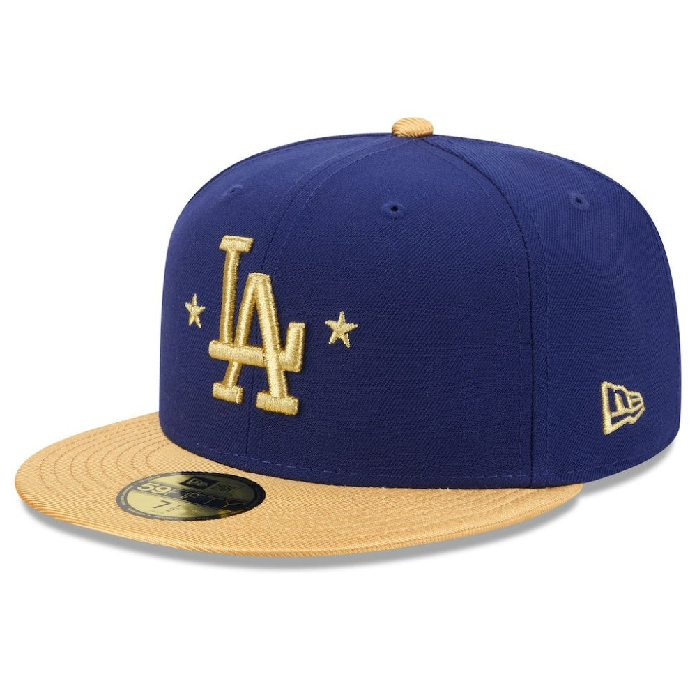 Los Angeles Dodgers 2026 Gold Collection 59FIFTY Fitted Hat Royal | New Era